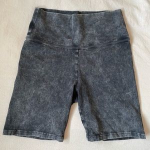 high waisted aerie biker shorts